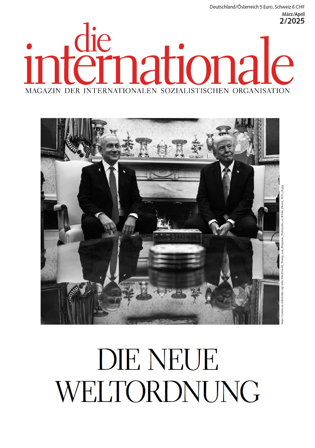 die internationale - Titelseite